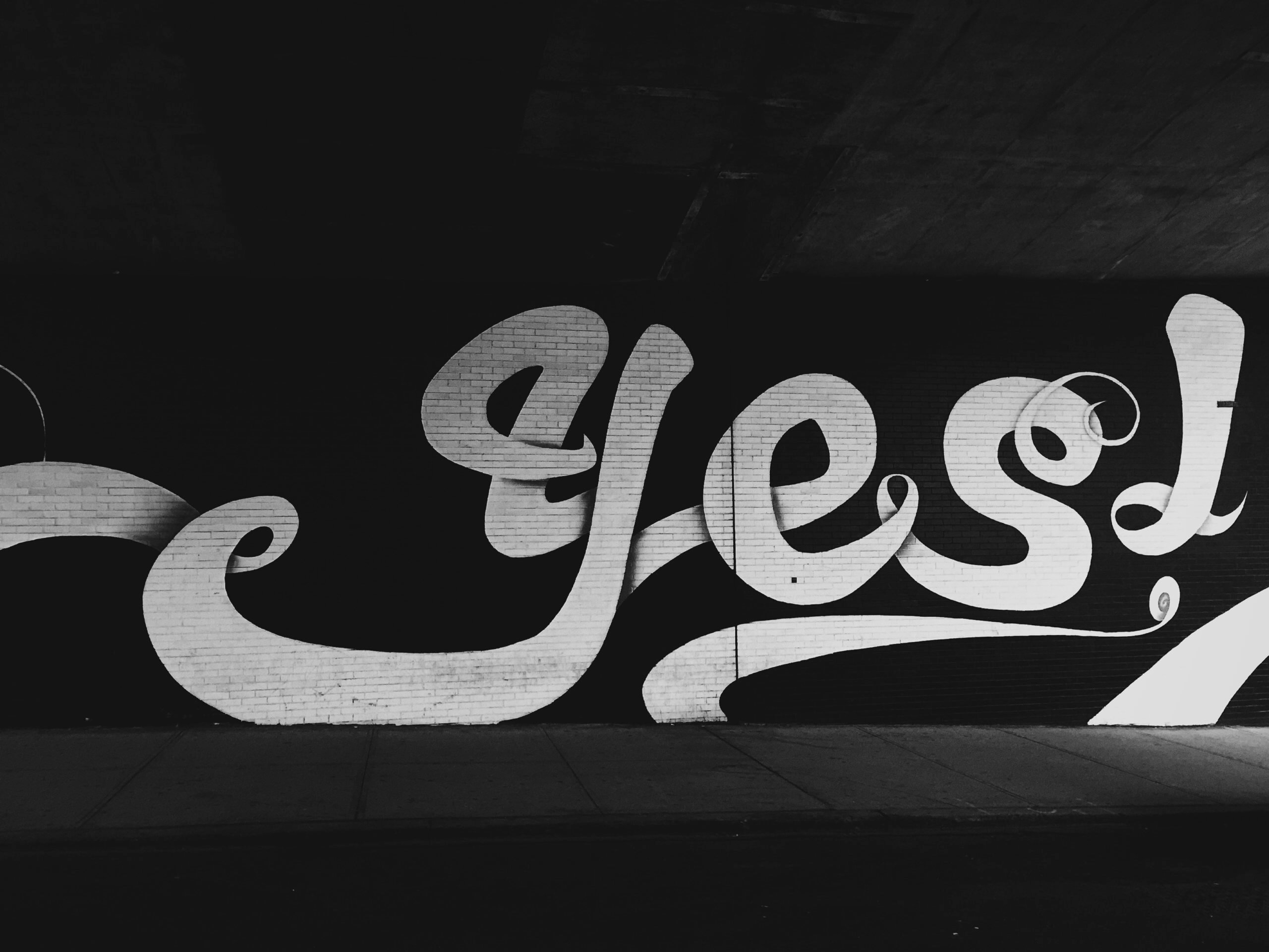 yes! graffiti wall